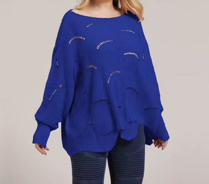 Pull oversize à manches ballon