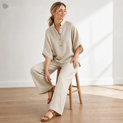 Ensemble Linéa - Tunique & Pantalon Fluide
