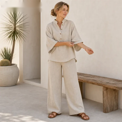Ensemble Linéa - Tunique & Pantalon Fluide