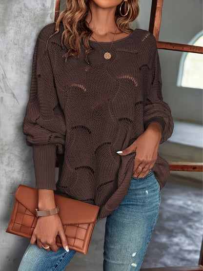 Pull oversize à manches ballon